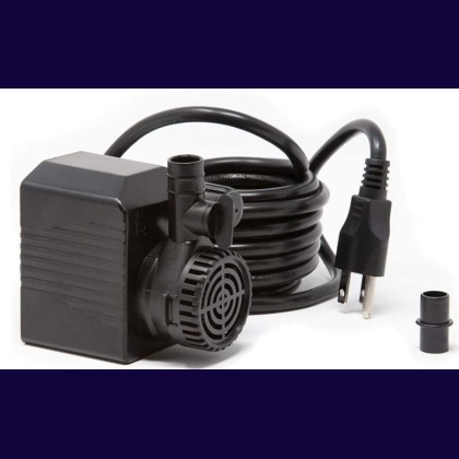 Beckett Spaces Places Submersible Auto Shut Off Pond Pump Black