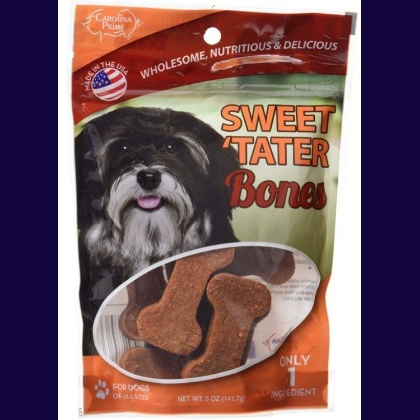 Carolina Prime Sweet Tater Bones Dog Treats