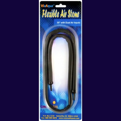 Via Aqua Flexible Dual Input Air Stone 30\