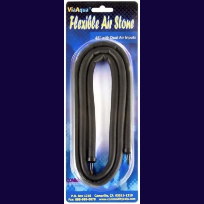 Via Aqua Flexible Dual Input Air Stone 48\