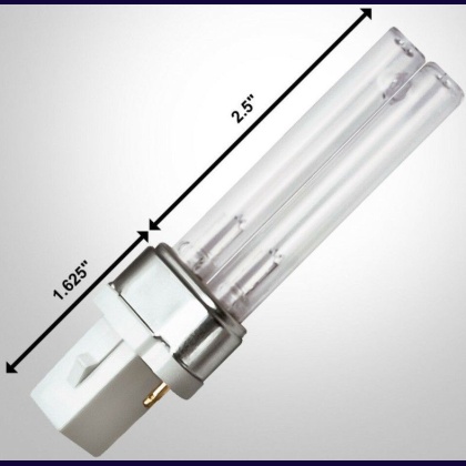 Via Aqua Plug-In UV Compact Quartz Replacement Bulb