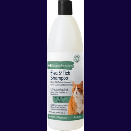 Miracle Care Natural Flea & Tick Shampoo for Cats