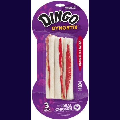 Dingo Dynostix Meat & Rawhide Chew