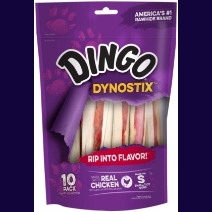 Dingo Dynostix Meat & Rawhide Chew