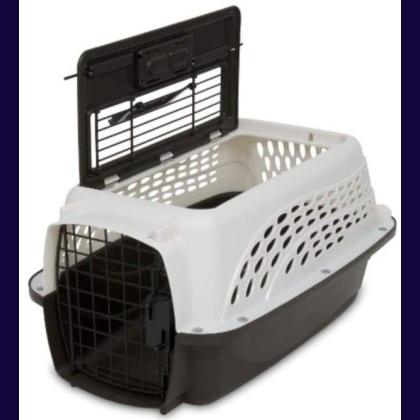 Petmate Two Door Top-Load Kennel White