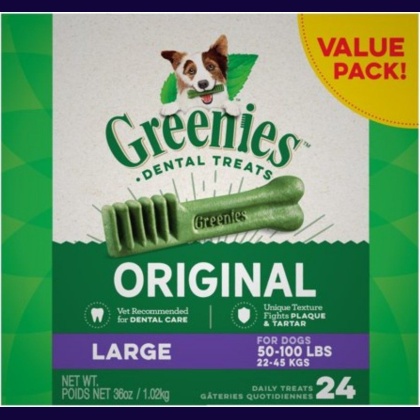 Greenies Large Dental Dog Treats