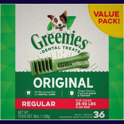 Greenies Regular Dental Dog Treats