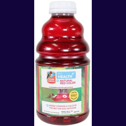 More Birds Health Plus Natural Red Hummingbird Nectar Concentrate