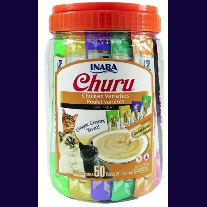 Inaba Churu Chicken Varieties Creamy Cat Treat