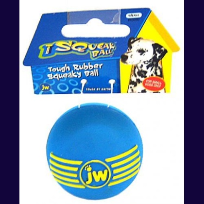 JW Pet iSqueak Ball - Rubber Dog Toy