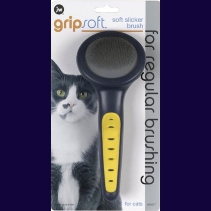 JW Gripsoft Cat Slicker Brush