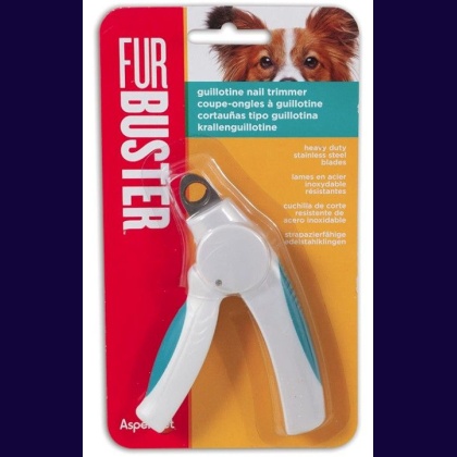 JW Pet Furbuster Guillotine Nail Trimmer for Dogs