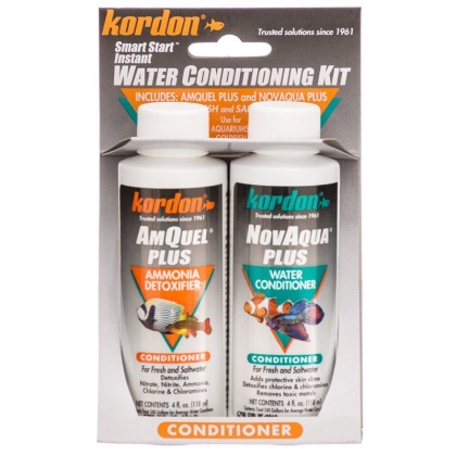 Kordon NovAqua + AmQuel Start Smart Instant Water Conditioning Kit