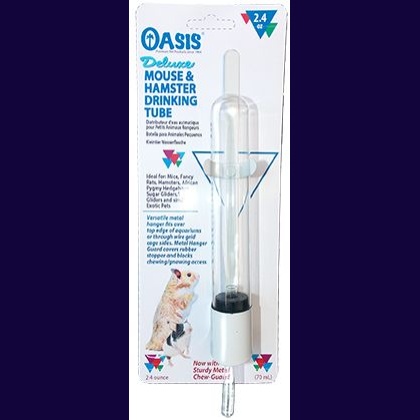 Oasis Mouse & Hamster Drinking Tube Glass