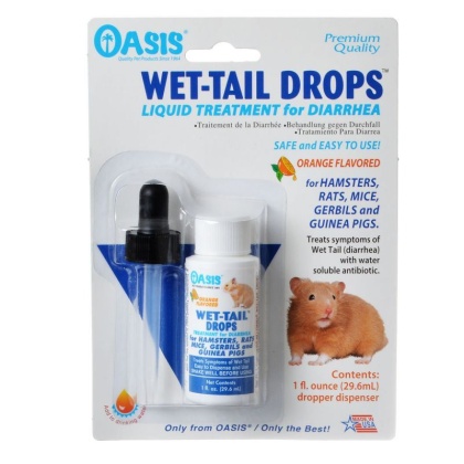 Oasis Small Animal Wet Tail Drops - Diarrhea Treatment