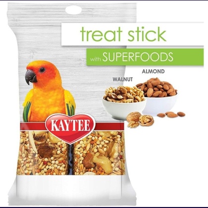 Kaytee Superfoods Avian Treat Stick - Walnut & Almonds