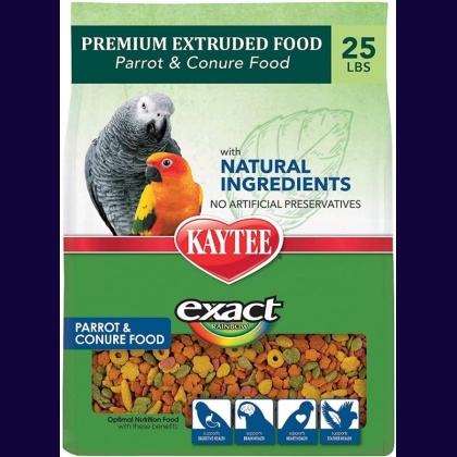 Kaytee Exact Natural Parrot & Conure Food