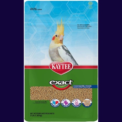 Kaytee Exact Optimal Nutrition Diet Natural Cockatiel Diet