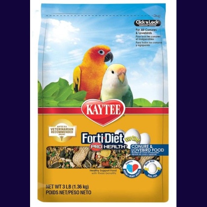 Kaytee Forti-Diet Pro Health Egg-Cite! Conure Food