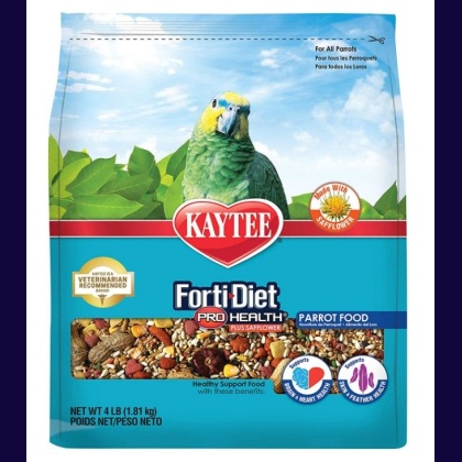 Kaytee Forti-Diet Pro Health Parrot Food with Safflower