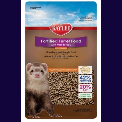 Kaytee Fortified Ferret Diet with Real Turkey