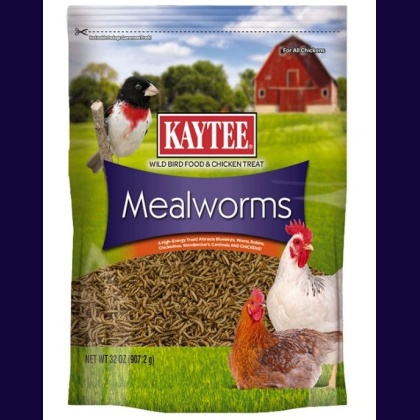 Kaytee Mealworms Bird Food