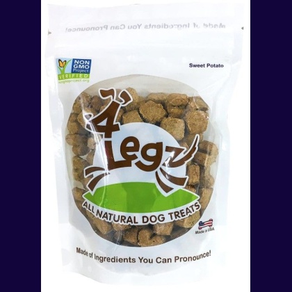 4Legz Organic Sweet Potato Crunchy Dog Cookies