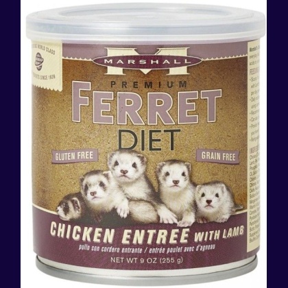 Marshall Premium Ferret Diet Chicken Entr