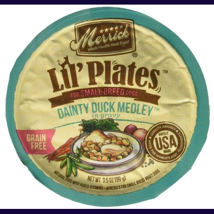 Merrick Lil Plates Grain Free Dainty Duck Medley