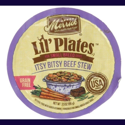 Merrick Lil Plates Grain Free Itsy Bitsy Beef Stew