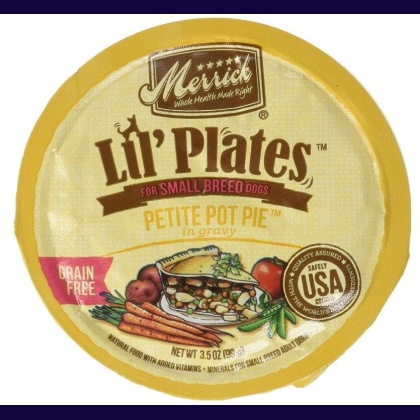 Merrick Lil Plates Grain Free Petite Pot Pie