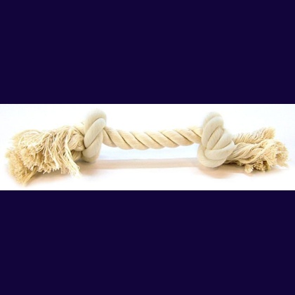 Flossy Chews Rope Bone - White