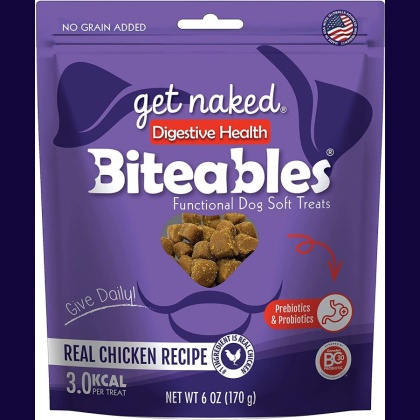 Get Naked Digestive Health Soft Dog Treats - Chicken Flavor