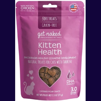 Get Naked Kitten Health Soft Natural Cat Treats