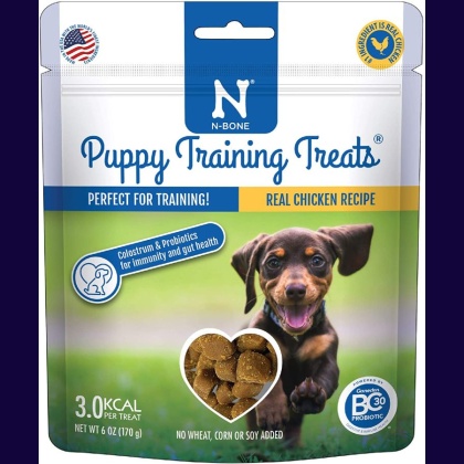 N-Bone Puppy Training Treats Real Chicken Recipe