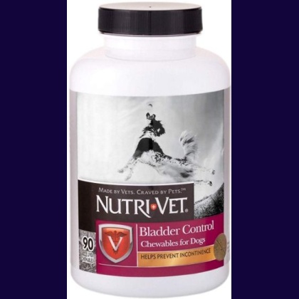 Nutri-Vet Bladder Control Liver Chewables