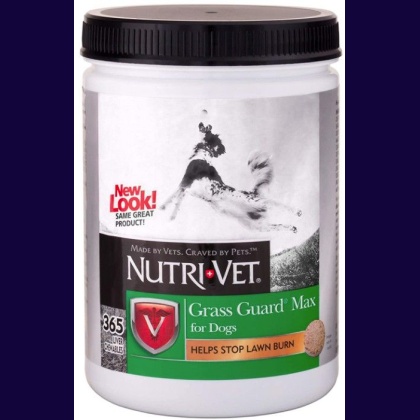 Nutri-Vet Grass Guard Max Chewable Tablets for Dogs