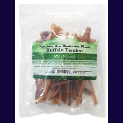 Papa Bow Wow Buffalo Tendon Dog Treats