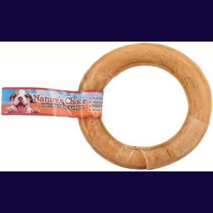 Loving Pets Nature's Choice Pressed Rawhide Donut