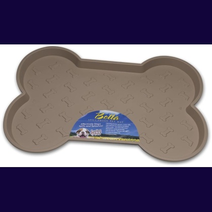 Loving Pets Bella Spill-Proof Dog Mat - Tan