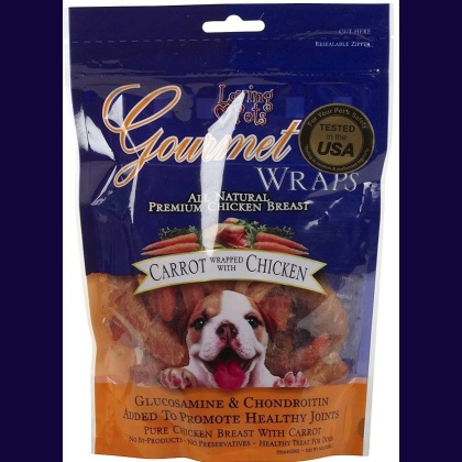 Loving Pets Gourmet Carrot & Chicken Wraps