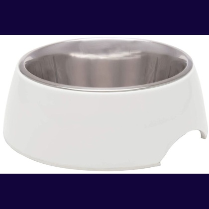 Loving Pets Ice White Retro Bowl