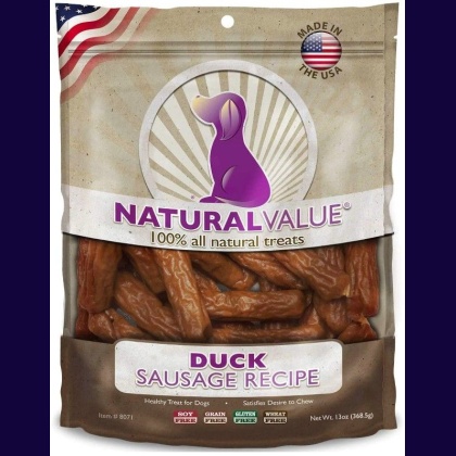 Loving Pets Natural Value Duck Sausages