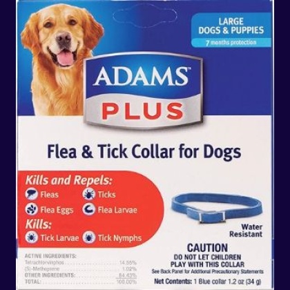 Adams Plus Flea & Tick Collar for Dogs