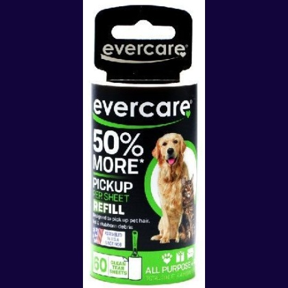 Evercare Pet Hair Adhesive Roller Refill Roll