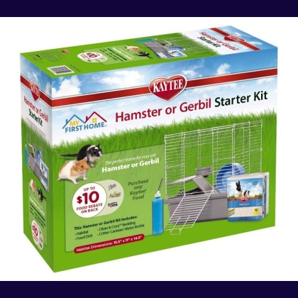 Kaytee My First Home Hamster and Gerbil Starter Kit