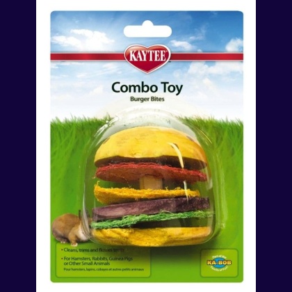 Kaytee Combo Toy - Burger Bites