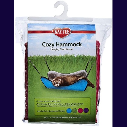 Kaytee Plush Hammock Hanging Sleeper - Assorted