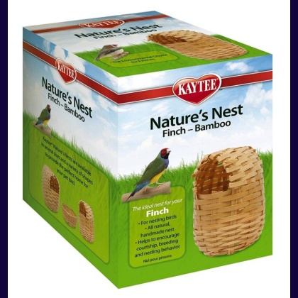 Kaytee Nature\'s Nest Bamboo Nest - Finch