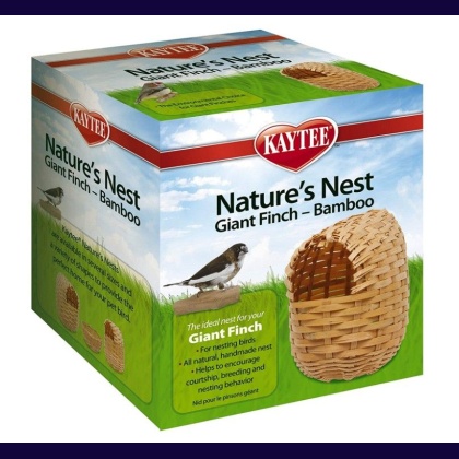 Kaytee Nature\'s Nest Bamboo Nest - Finch